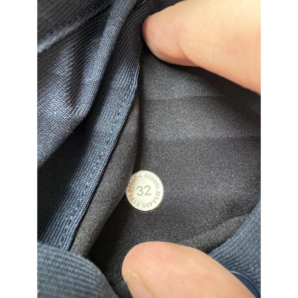 Lululemon Pants Mens 32 Blue Stretch Microfiber Chino Slim Tapered Casual - Picture 9 of 10